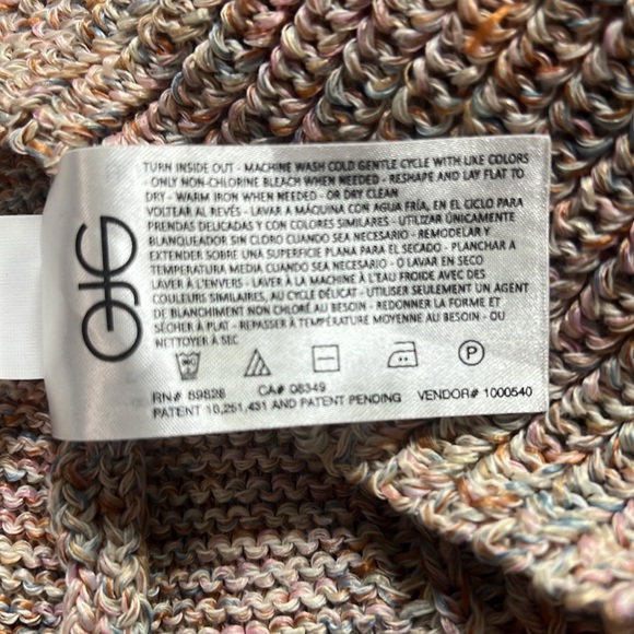 Ella Moss Multi Colored Sleeveless Sweater - Picture 8 of 8